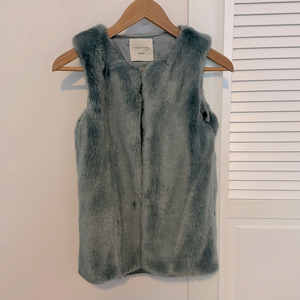 Habitual girl faux fur vest